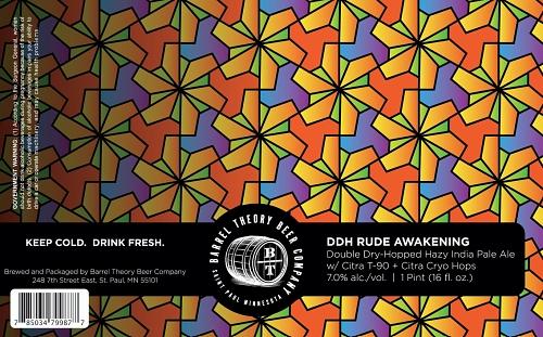 DDH Rude Awakening by Barrel Theory Beer Company