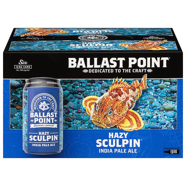 Hazy Sculpin by Ballast Point Brewing Co / Home Brew Mart