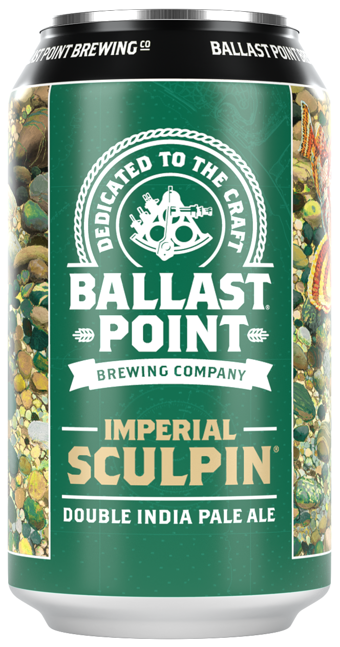 Imperial Sculpin IPA by Ballast Point Brewing Company