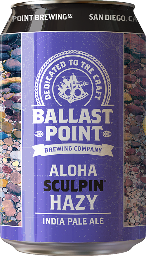 Aloha Sculpin Hazy IPA by Ballast Point Brewing Company - Little Italy