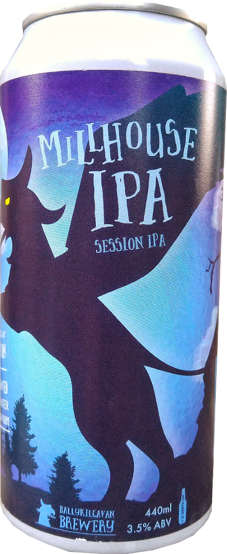 Millhouse IPA by Ballykilcavan Brewing Company