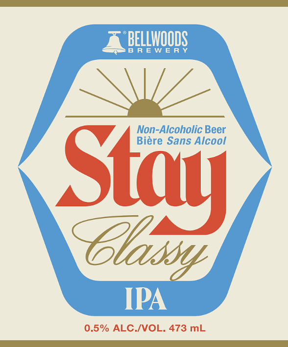 Stay Classy IPA by Bellwoods Brewery