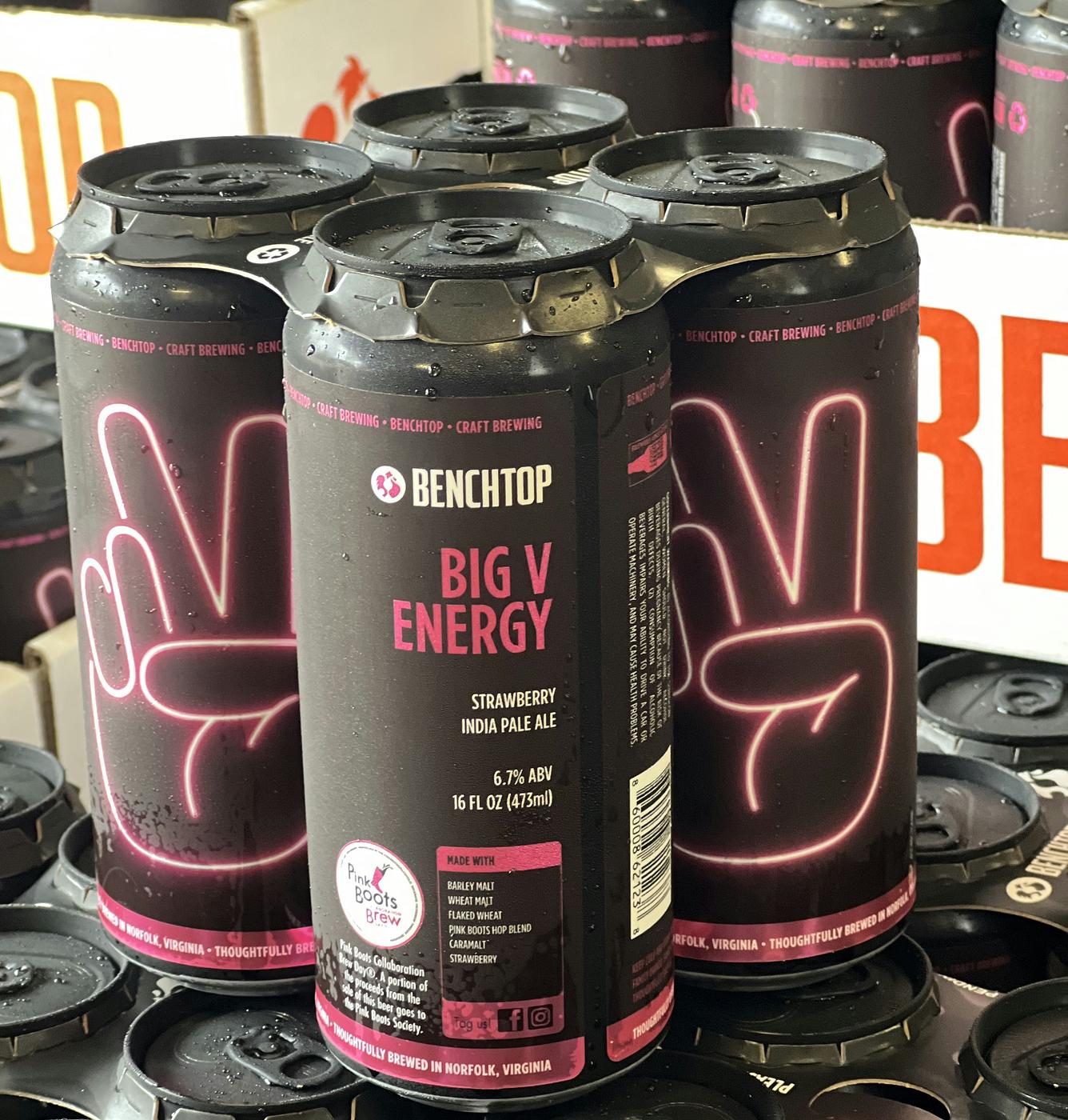 Big V Energy (Dragonfruit) by Benchtop Brewing Company