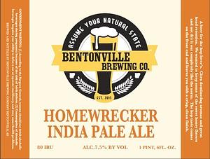 Homewrecker IPA by Bentonville Brewing Co