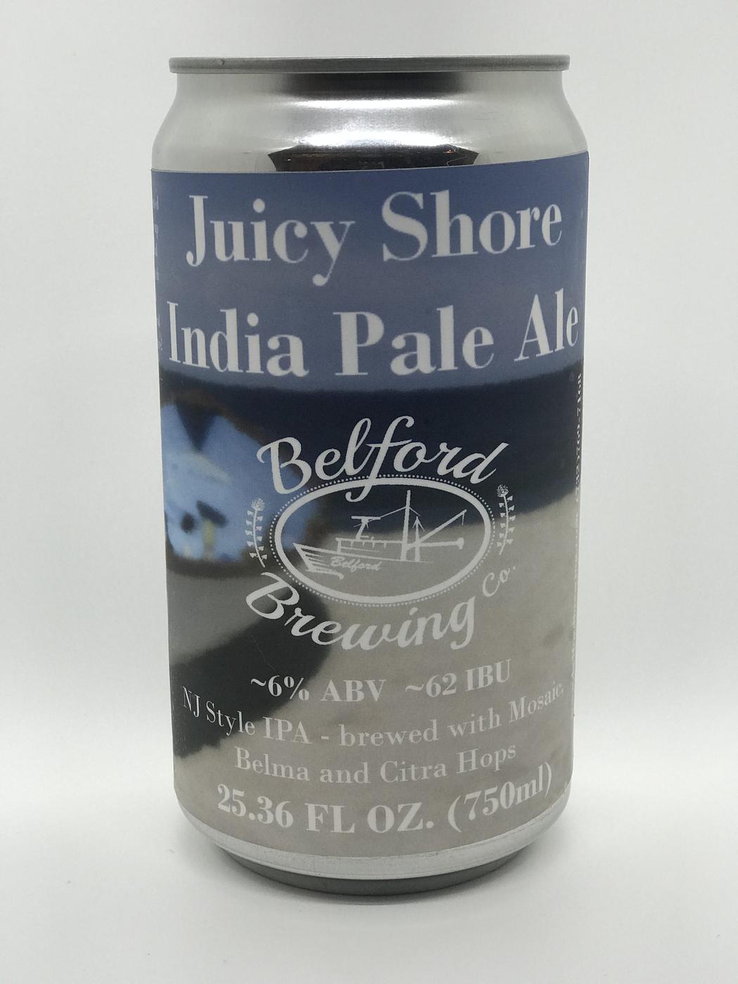 Juicy Shore NJIPA by Belford Brewing Company