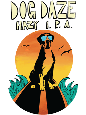 Dog Daze Hazy IPA by Big Dog's Brewing Co