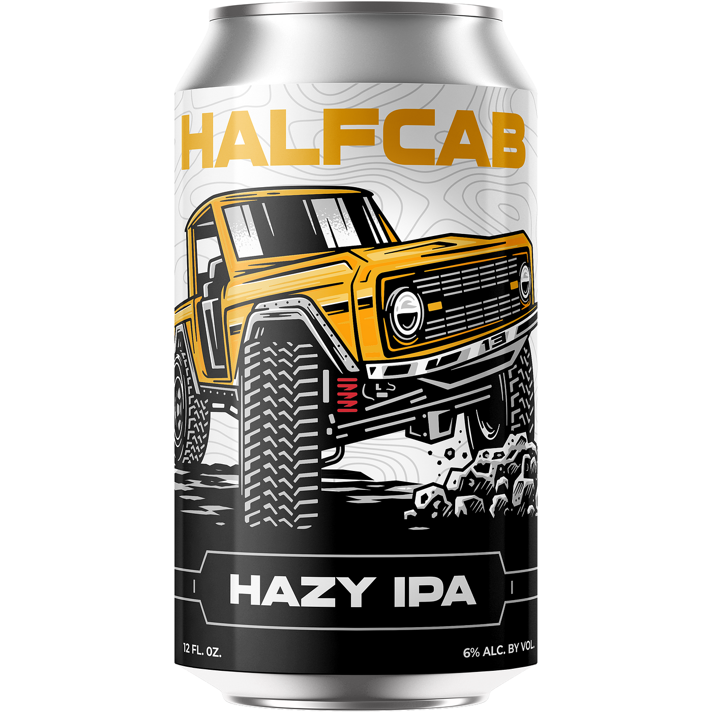 Halfcab Hazy IPA by Big Truck Farm Brewery