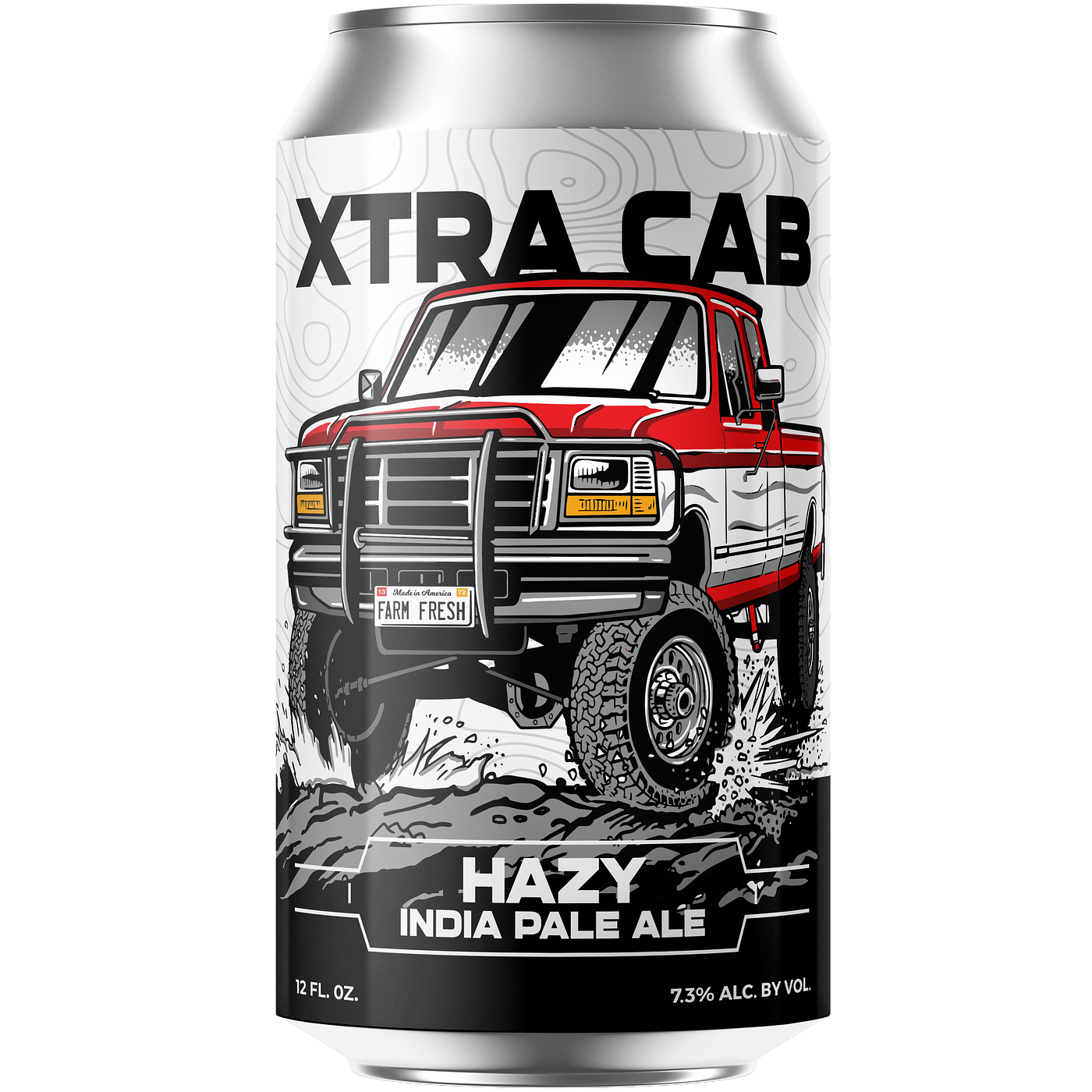 Xtra Cab Hazy IPA by Big Truck Farm Brewery