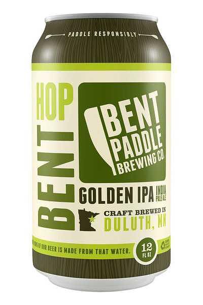 Bent Hop Golden IPA by Bent Paddle Brewing Co