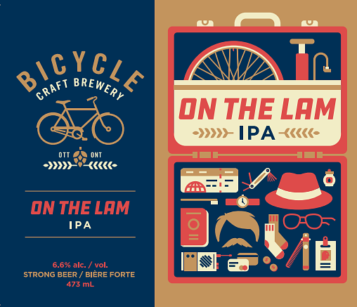 On The Lam IPA by Bicycle Craft Brewery