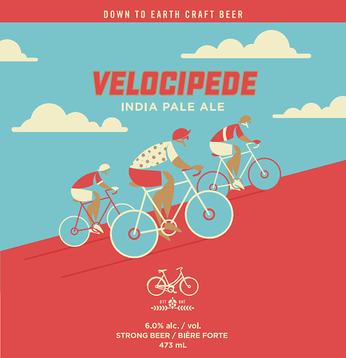 Velocipede IPA by Bicycle Craft Brewery