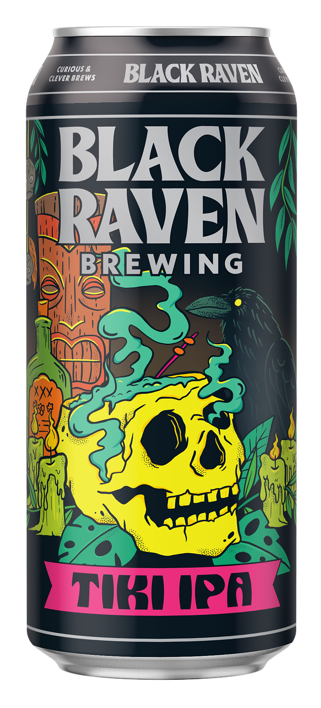 Tiki IPA by Black Raven Brewing Co