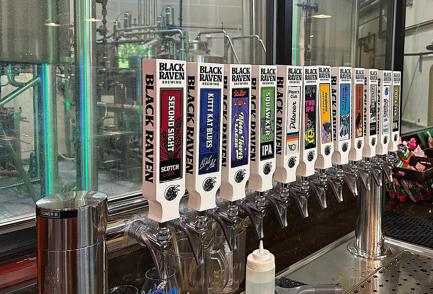 Black Raven X Bale Breaker Alpha Cold IPA by Black Raven Brewing Co