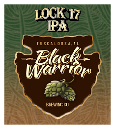 Lock 17 IPA by Black Warrior Brewing Co.