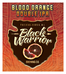 Blood Orange Double IPA by Black Warrior Brewing Co.