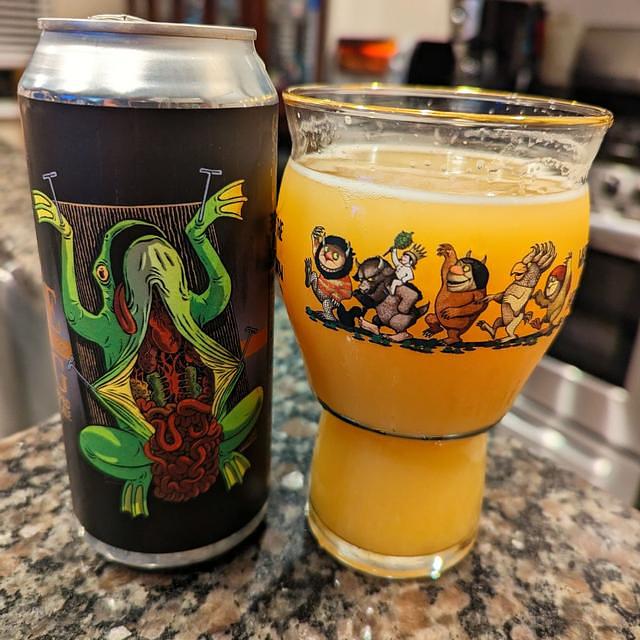Crouching Frog Hidden Tadpole by Black Frog Brewing Co
