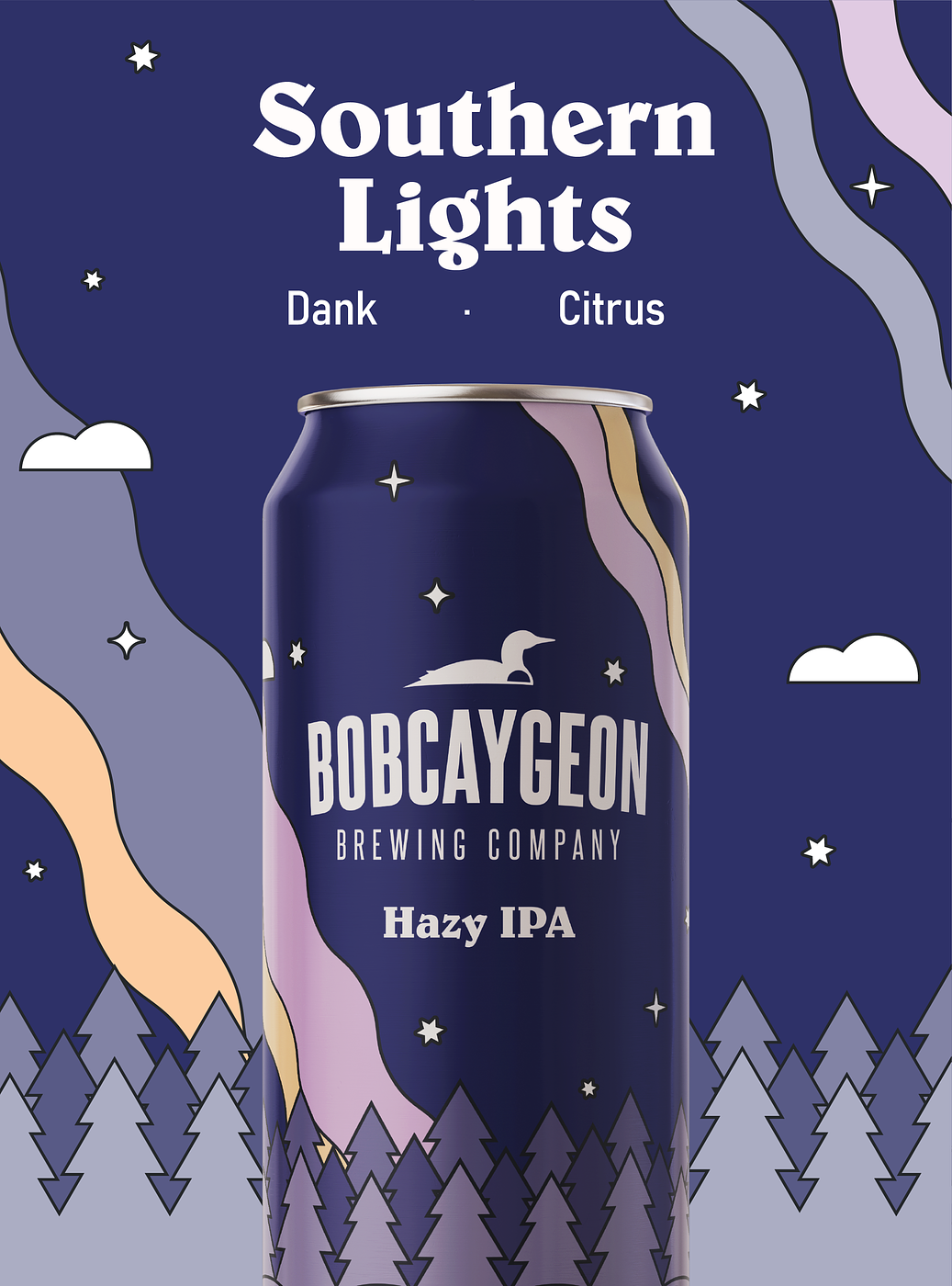 Southern Lights Hazy IPA by Bobcaygeon Brewing Company