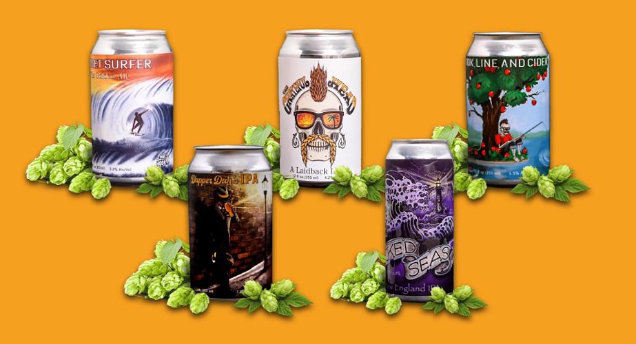 Wicked Seas New England IPA by Bone Hook Brewing Company