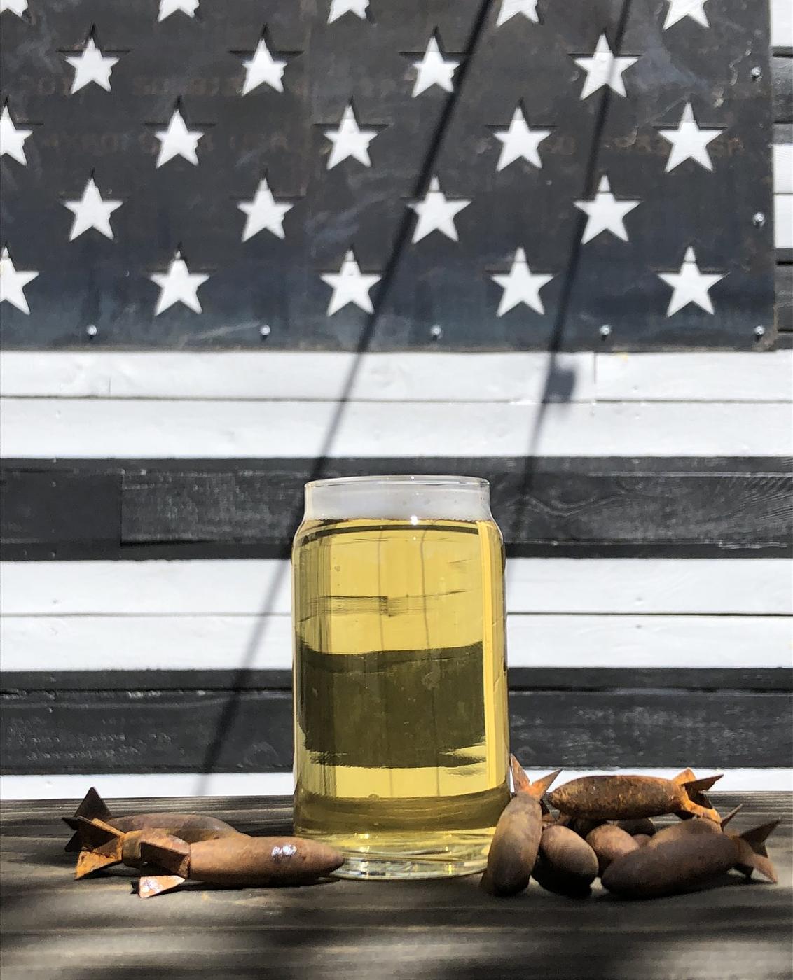 Hazy Chain D.I.P.A. v24 by Bombs Away Beer Company