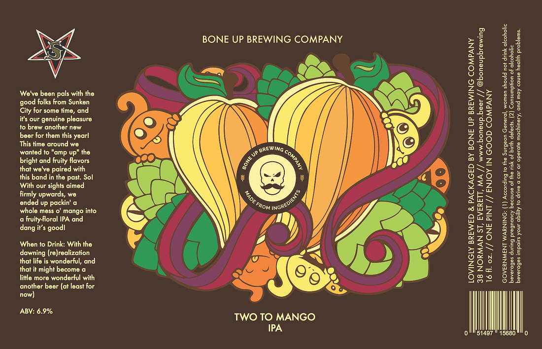 Two to Mango by Bone Up Brewing Co.