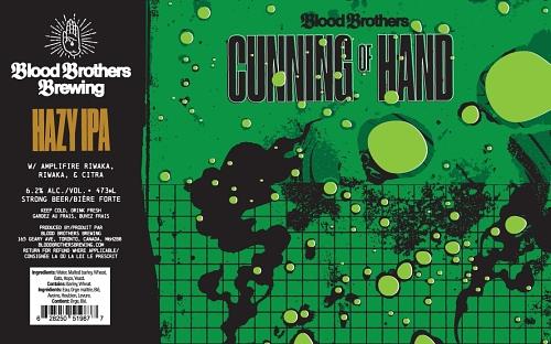 Cunning of Hand by Blood Brothers Brewing