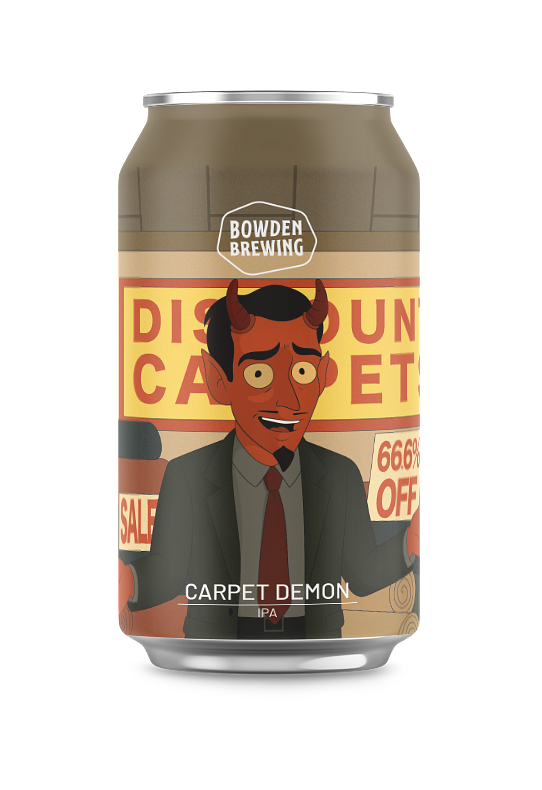 Carpet Demon - IPA by Bowden Brewing