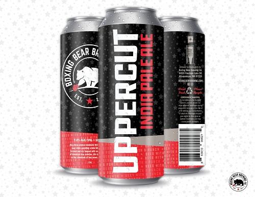 Uppercut IPA by Boxing Bear Brewing Company