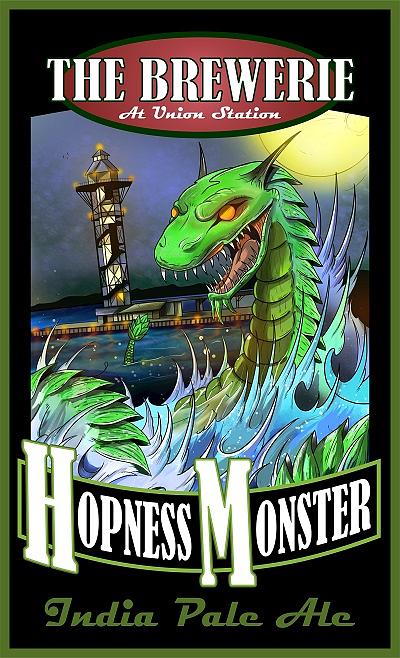 Hopness Monster I.P.A. by Brewerie at Union Station, The