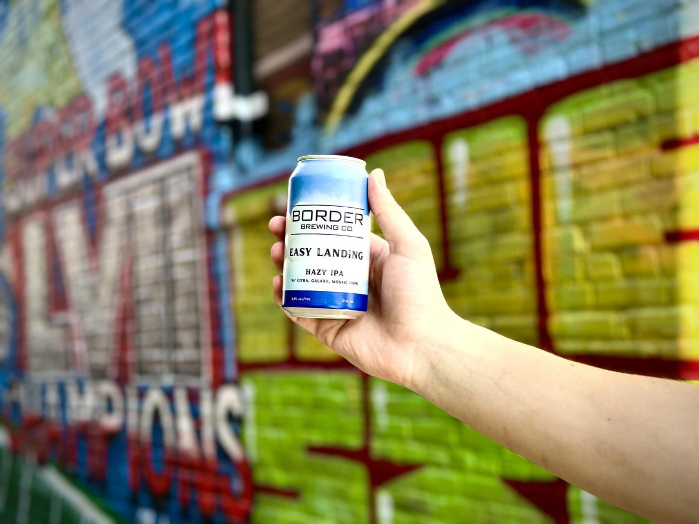 Easy Landing IPA by Border Brewing Company