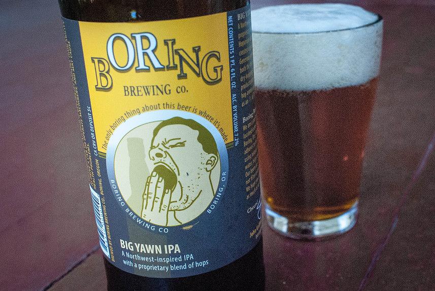 Big Yawn IPA by Boring Brewing Co., LLC