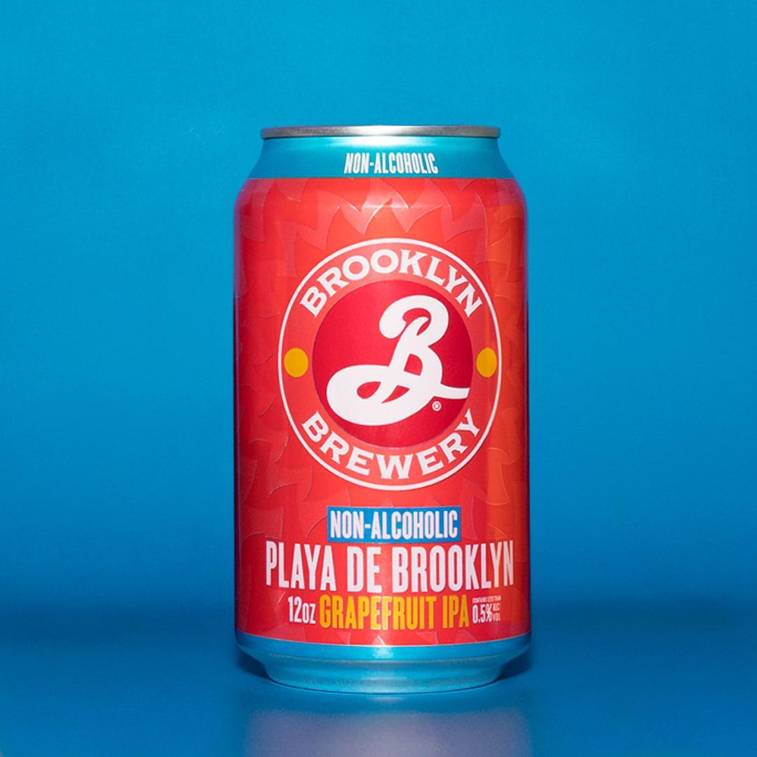 Non-Alcoholic Playa de Brooklyn Grapefruit IPA by Brooklyn Brewery
