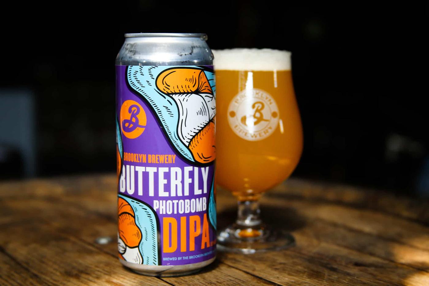 Butterfly Photobomb DIPA by Brooklyn Brewery