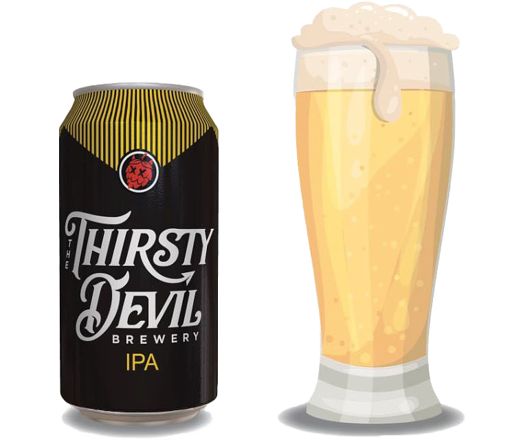 YOU THIRSTY? IPA by Brutopia Brewery and Kitchen