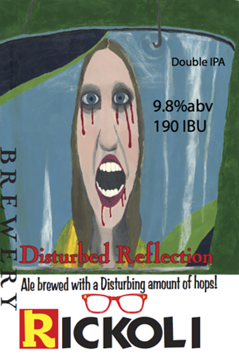 Disturbed Reflection by Brewery Rickoli