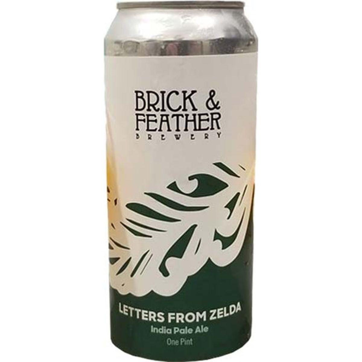 Letters from Zelda by Brick and Feather Brewery