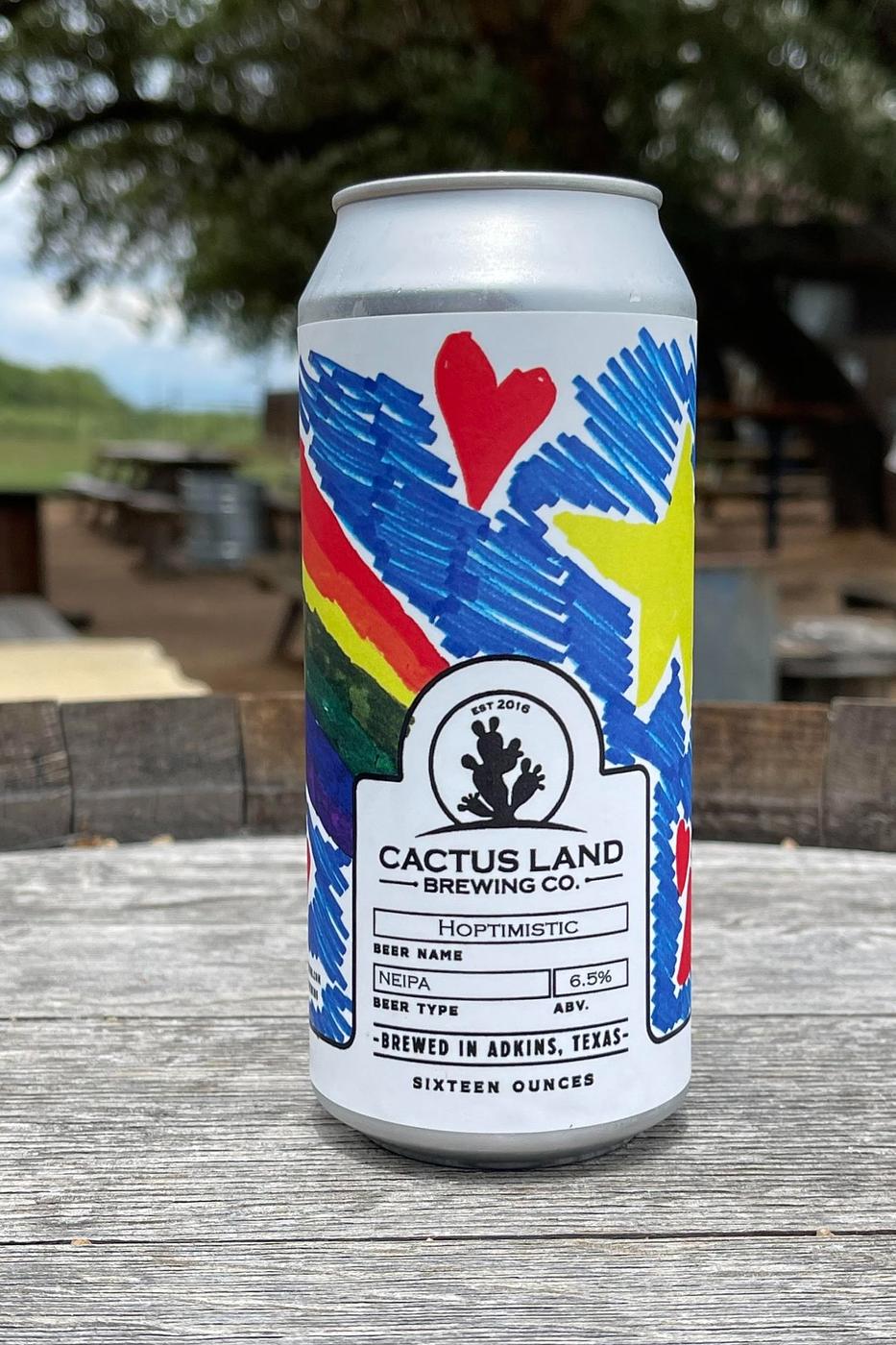 Hoptimistic by Cactus Land Brewing Company