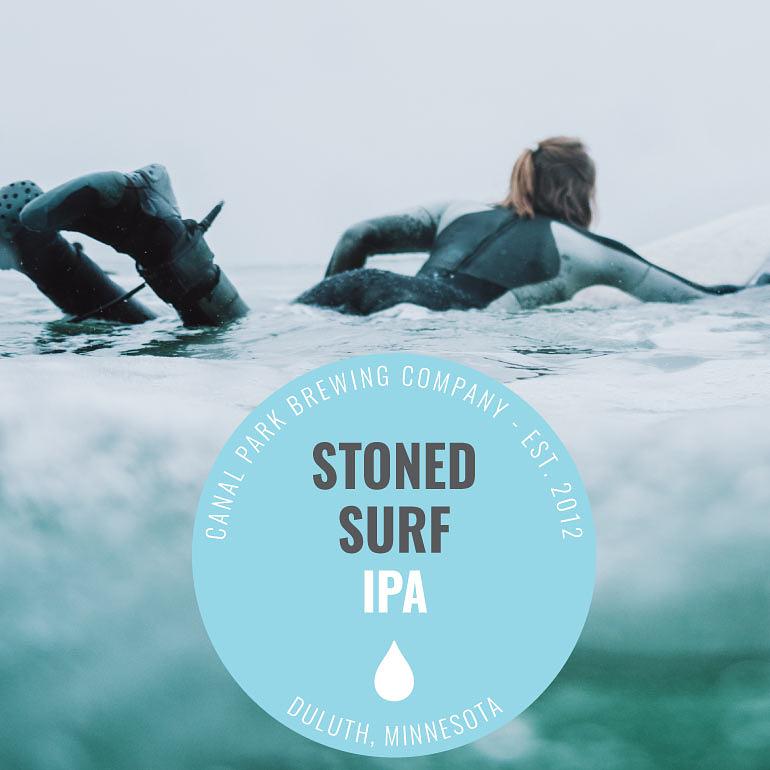 Stoned Surf IPA by Canal Park Brewery
