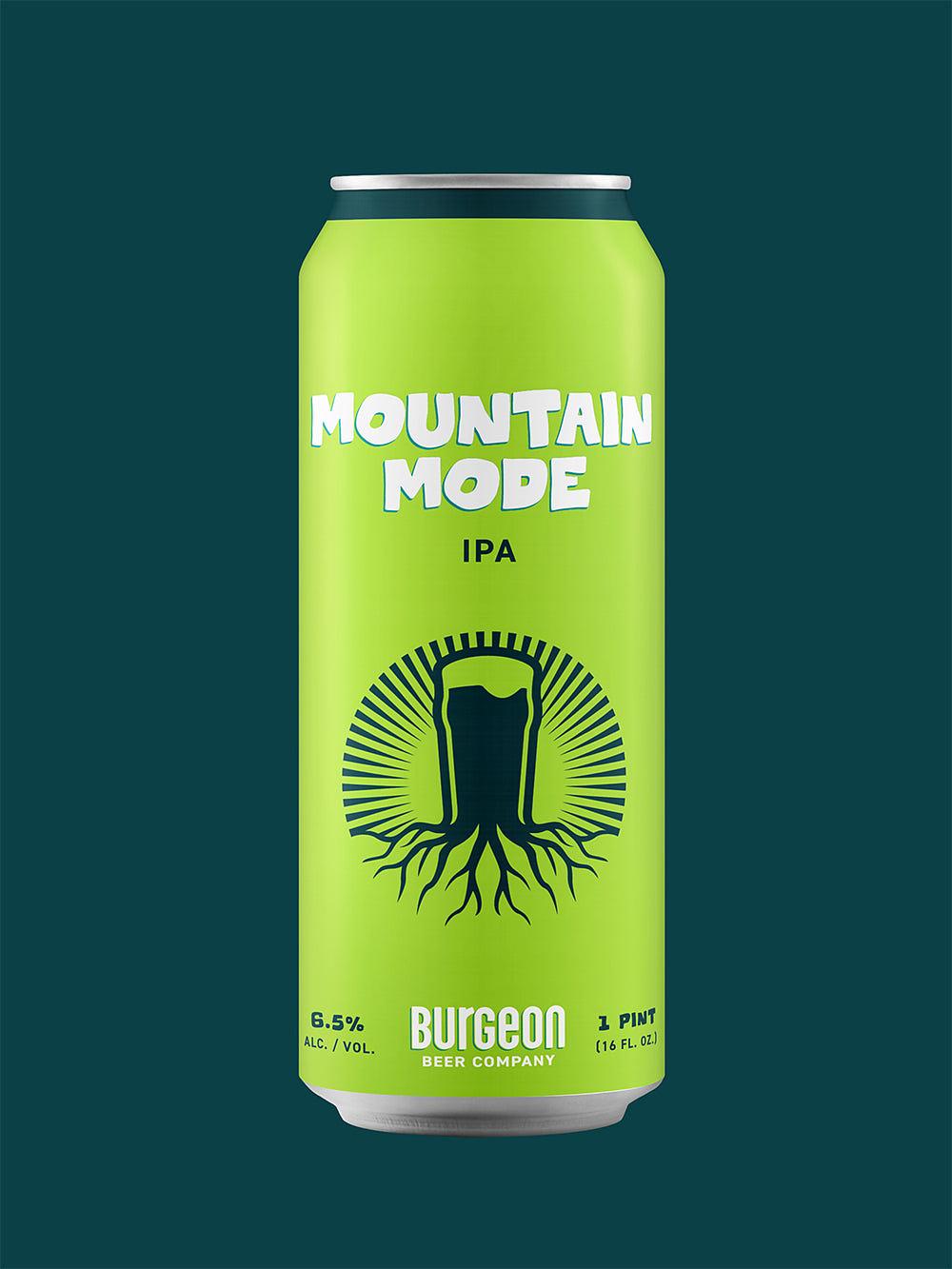 Mountain Mode IPA by Burgeon Beer Company