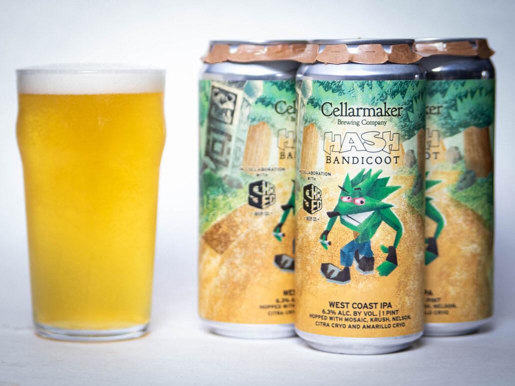 Hash Bandicoot – Collab w/ Shred by Cellarmaker Brewing Company