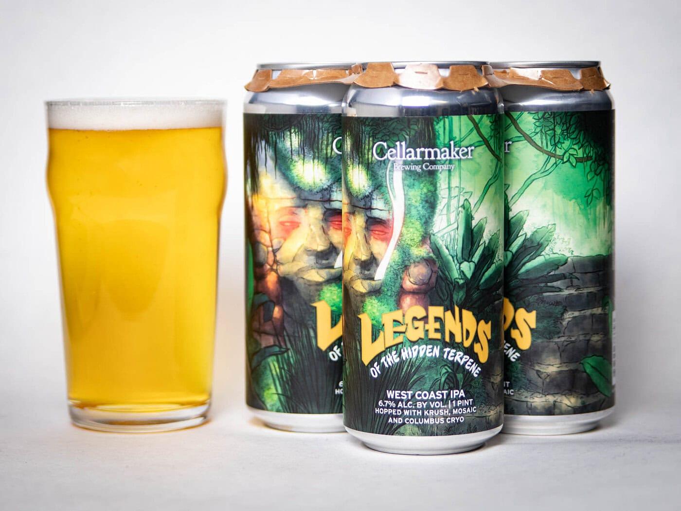 Legends of the Hidden Terpene by Cellarmaker Brewing Company