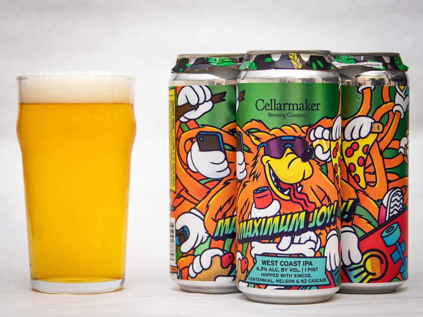 Maximum Joy by Cellarmaker Brewing Company