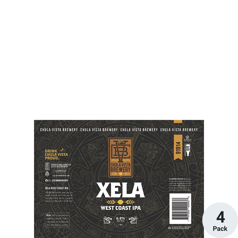 Xela WC IPA by Chula Vista Brewery