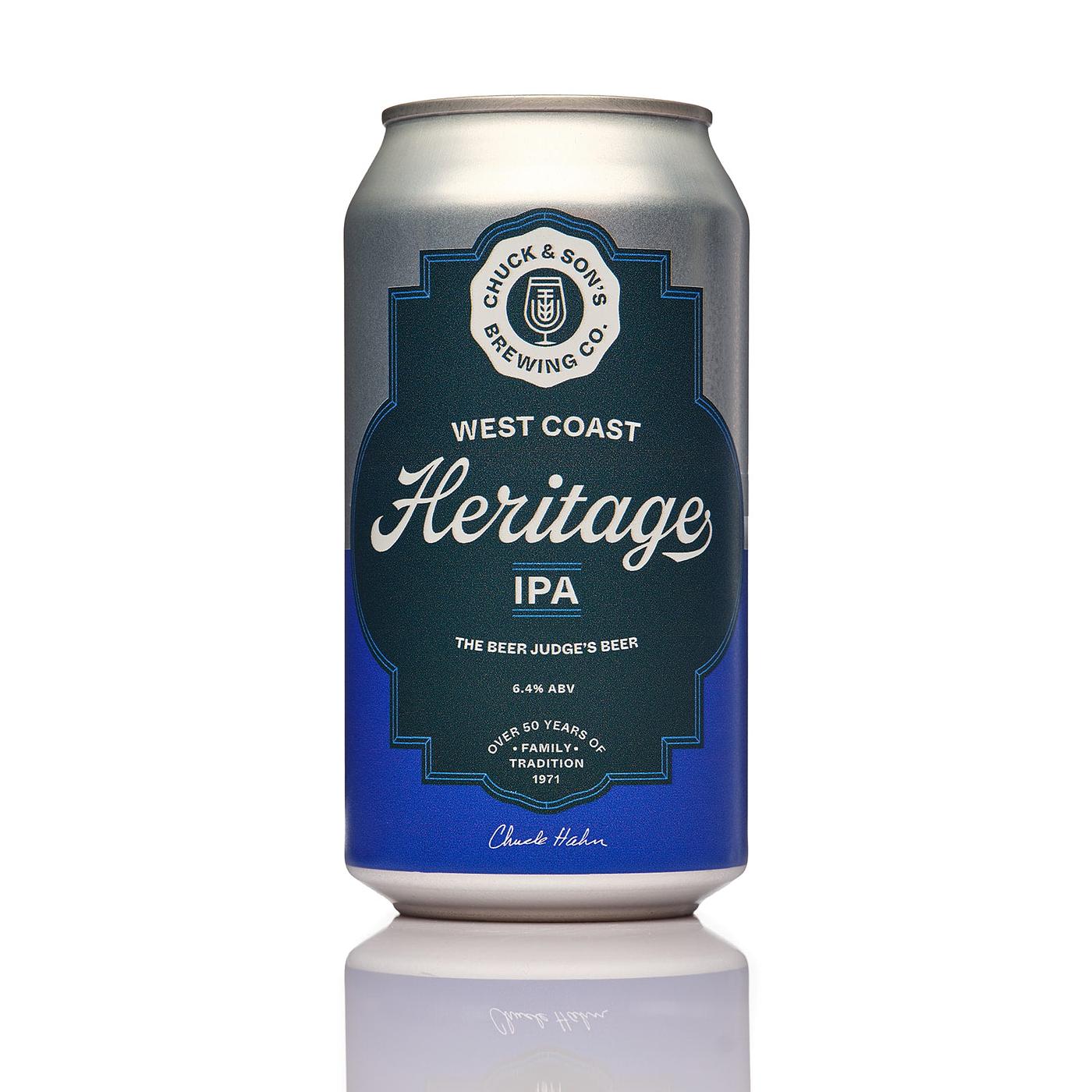 West Coast Heritage IPA by Chuck and Son’s Brewing Co.