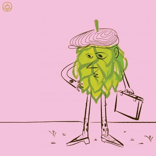 Peculier Ales Hopportunity Knocks Jucy Hazy IPA by Carbondale Beer Works