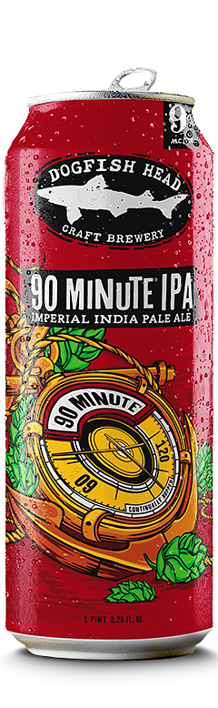 Dogfish Head 90 Minute IPA by Clam Lake Beer Co