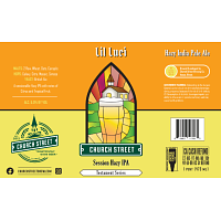 Li'l Luci Session Hazy IPA by Church Street Brewing Company
