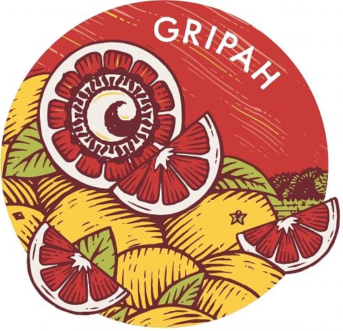 Gripah Grapefruit IPA by Cisco Brewers