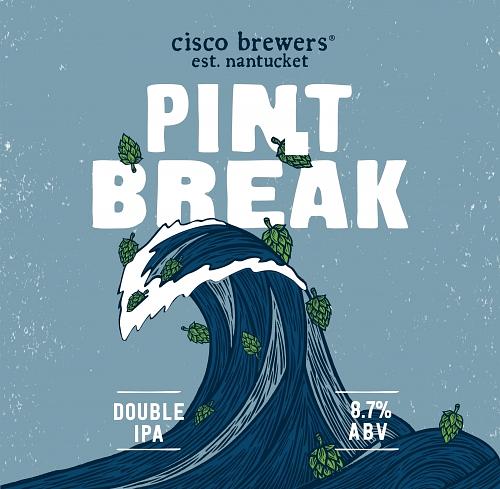 Pint Break Double IPA by Cisco Brewers