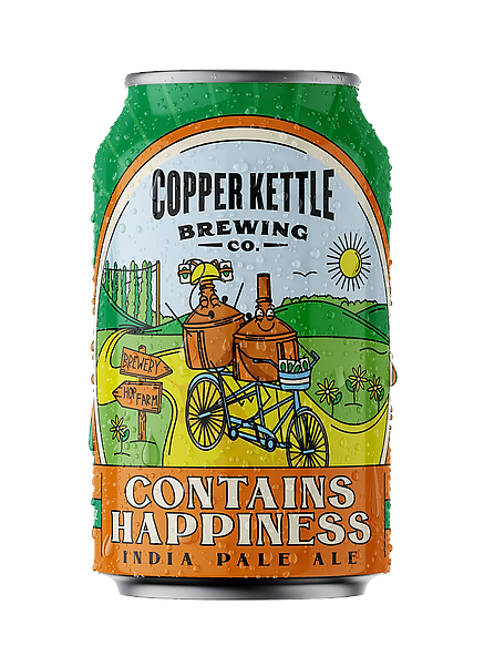 Contains Happiness by Copper Kettle Brewing Company