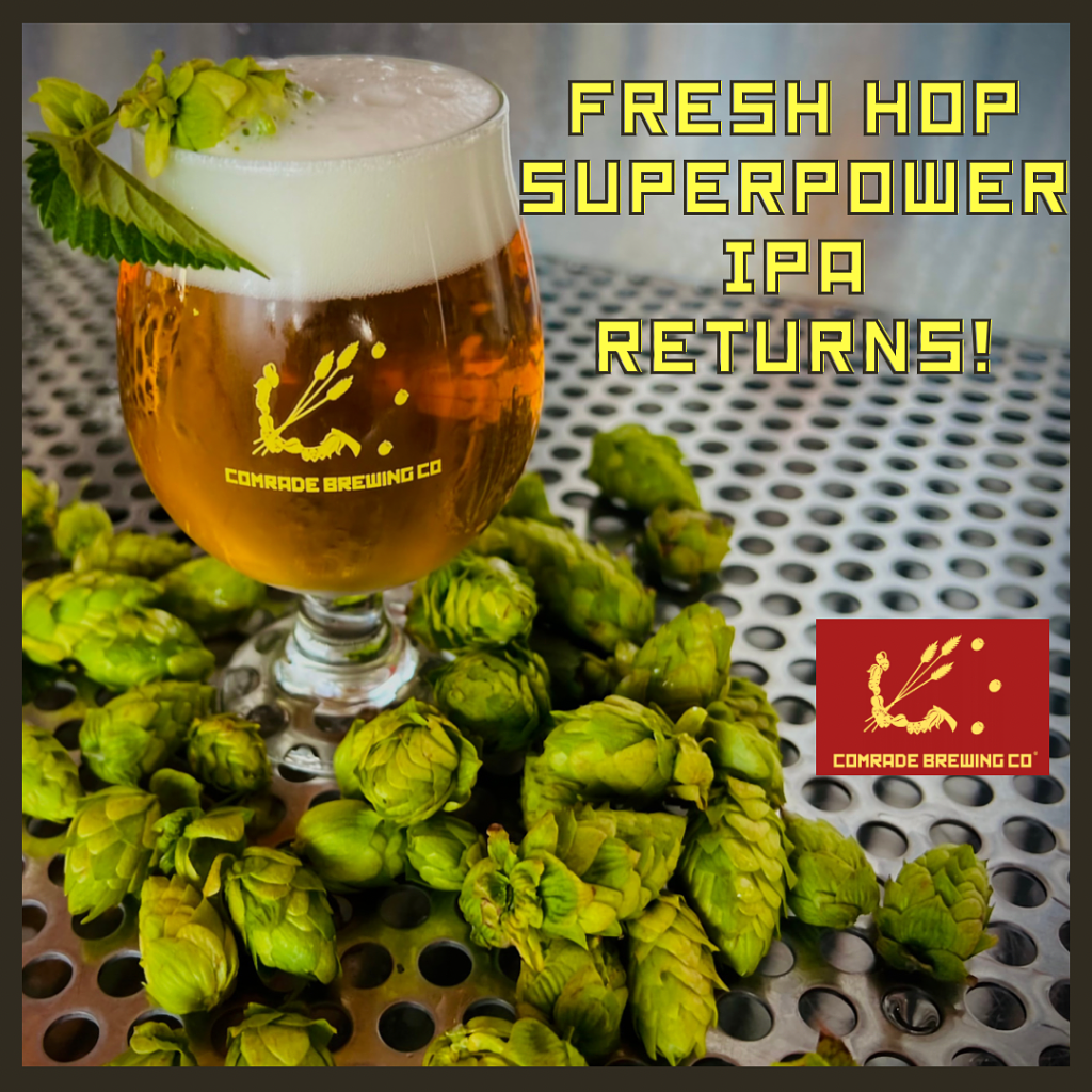 Superpower IPA by Comrade Brewing Company